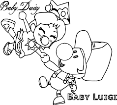 Nice Baby Daisy Baby Luigi Coloring Page Baby Daisy Coloring Pages Coloring Pages Inspirational