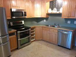 Use a hammer to tap the knife into the laminate backsplash, and force the backsplash to separate from the wall. Kitchen Remodel Goodbye Linoleum Countertops Backsplash Album On Imgur