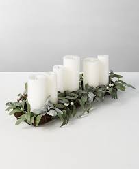 Macy's is generous with bargains and macy's coupons, so check the website or television and newspaper ads for the frequent macy's sales. Martha Stewart Collection Silver Woods Artificial Mistletoe Candle Holder Centerpiece Created For Macy S Reviews Shop All Holiday Home Macy S