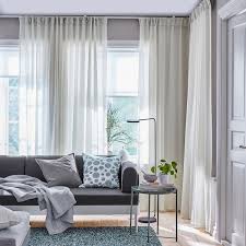 Gardinen wohnzimmer ikea das beste von vorhang als. Hilja 2 Gardinenschals Weiss 145x300 Cm Ikea Deutschland