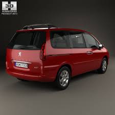 Peugeot 807 2008 Peugeot 3d Model Mini Van
