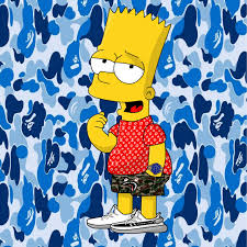 Download it free and share your own. Hypebeast Bart Simpson Supreme Wallpaper Streetwear Bart Simpson Hypebeast Wallpaper Hd 500 X 500 Jpeg 61 Kb