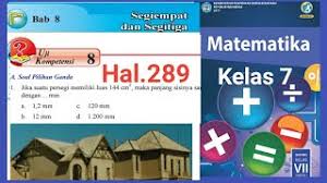 Ulangan harian matematika 1 kelas vii kunci jawaban matematika hal 94 kelas 7 uji kompetensi 6 semester. Uji Kompetensi 8 Hal 289 294 Matematika Kelas 7 Smp Segiempat Dan Segitiga Gucil Chanel Youtube