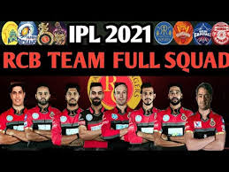 Ipl 2021 has been scheduled between 9th april and 30th may. Ipl 2021 Royal Challenger Bangalore Rcb Team Full Squad Rcb Full Squad Ipl 2021 Rcb Team Youtube