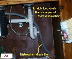 dishwasher high loop drain line jwk