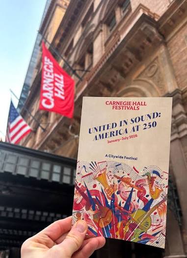 David Habben Art & Illustration - Carnegie Hall – United in Sound: America  at 250