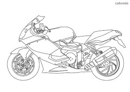 Coloring pictures featuring a motorbike to print out. Motorcycles Coloring Pages Free Printable Motorcycle Coloring Sheets