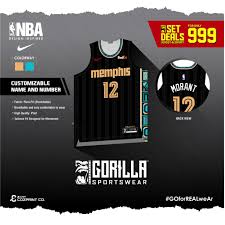 Buy memphis grizzlies basketball jerseys and get the best deals at the lowest prices on ebay! Memphis Grizzlies City Edition Jersey Full Sublimation Shopee Philippines
