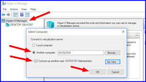 If you try to perform the same task the control panel way (that ms it trying to kill) then everything works. Remotely Managing Hyper V Server In A Workgroup Or Non Domain Timothy Gruber S Blog