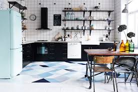 28 stunning best tiles for kitchen floor : Blue Kitchen Floor Ideas And Inspiration Hunker