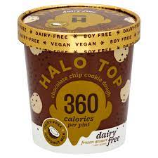 Who doesn't love a rich, creamy, refreshing bowl of ice c. Halo Top Chocolate Chip Cookie Dough Dairy Free Ice Cream Shop Ice Cream At H E B