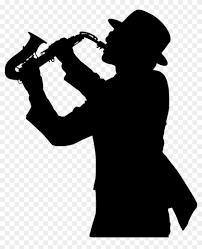 Jazz concert banner saxophonist music notes decor. Saxophone Musical Instruments Jazz Computer Icons Saxophone Player Silhouette Png Clipart 271973 Pikpng