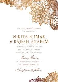 How to design indian wedding invitations in 4 simple steps. Wedding Invitations Indian Indian Wedding Invitations