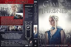 Game Of Thrones Season 4 Dvd Custom Cover Dvd Cover Design Printable Dvd Covers Custom Dvd