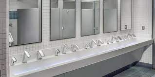 We find commercial bathrooms in different settings including malls, learning institutions, hospitals, etc. 11 Commercial Restroom Design Details You Really Shouldn T Forget Sloan