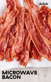There's a right and wrong way to cook bacon in the microwave. Microwaving Bacon Is The Fastest Way To Get Your Fix Recipe Microwave Bacon Bacon Cook Bacon In Microwave
