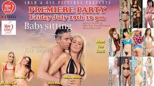 Adam & Eve Hosts Party July 29 for Babysitting the Baumgartners | AVN