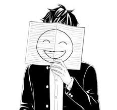 Black And White Anime Boy Aesthetic Resultado De Imagen Para Black And White Anime Anime Smile Anime Boy Smile Aesthetic Anime