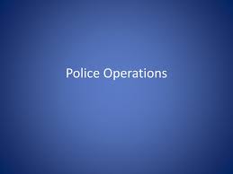 Police Operations Ppt Download