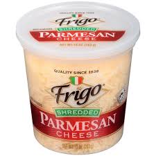 Parmesan cheese was first made in reggio emilia with production spreading to the parma and modena regions. Frigo Shredded Parmesan Cheese Hy Vee Aisles Online Grocery Shopping