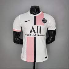 Camiseta psg 1ª equipación 2021/2022. Camiseta Paris Saint Germain Rosa 2021 2022