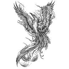 You can personalize a phoenix bird tattoo to express feelings. Nice Black And Gray Phoenix Style Black And Gray Color Gray Tags Cool Nic Rising Phoenix Tattoo Phoenix Tattoo Design Phoenix Tattoo Men