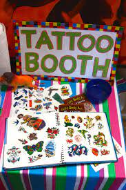 Now you can bring all the excitement and amusement to your party without leaving your front door. Circus Party Tattoo Booth Birthday Halloween Party Carnival Themed Party Birthday Party Themes