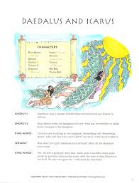 Enjoy The Myth Of Daedalus And Icarus With This Play To Be Read As A Class Or Staged As Small Groups Rl 3 2 Daedalus And Icarus Icarus Small Groups