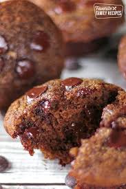 Healthy Chocolate Chip Muffins Are The Best Thing To Happen To Breakfast At Healthy Chocolate Chip Muffins Chocolate Chip Muffins Double Chocolate Chip Muffins