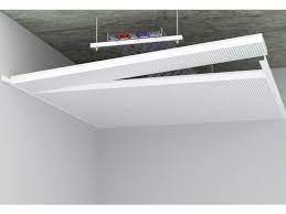 Independent fire protection ceilings are tested for their fire resistance period irrespective of the type of soffit located above. Corridor F30 Knauf