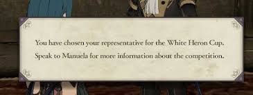 When U Already Stole All The Other Students... White Heron Cup :  R/Fireemblemthreehouses