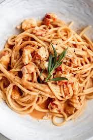 Creamy Lobster Pasta Cooking With Cocktail Rings Recipe Lobster Pasta Lobster Dishes Lobster Recipes