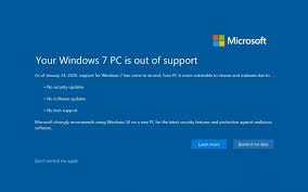 Ebenso wird der technische support für windows. Windows 7 Unubersehbare Warnung Nach Dem Support Ende