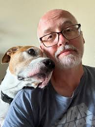 Rescue puppy Theo's favorite stick and ball