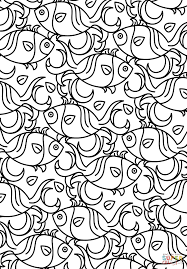 We have over 3,000 coloring pages available for you to view and print for free. Fish Pattern Coloring Page Free Printable Coloring Pages