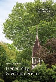 CA's 2022-23 Annual Report of Giving and Volunteerism by Concord Academy