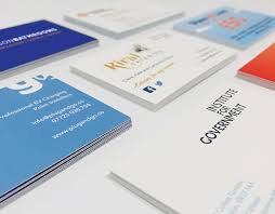 Silk laminated business with raised adds an additional touch. Laminated Business Cards