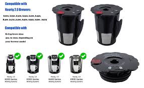 3.6 out of 5 stars with 1840 ratings. Updated 2pcs Hot 2 0 My K Cup Reusable Coffee Filter Brewer Oem Plastic Cup Parts Accessories Kitchen Dining Bar