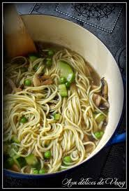 One Pot Pasta Courgettes Champignons Petits Pois Recette Petit Pois Recettes De Cuisine Pates A Faire Mijoter