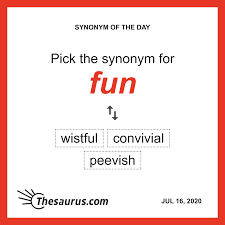 Synonym Of The Day From Thesaurus Com Word Of The Day Synonym Words