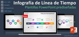 Electrón cálculos regla pascalina multiplica 1ra. Infografia De Linea De Tiempo Para Powerpoint Showeet