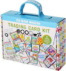 I have created a kit to make your own cards without the internet (e.g. Buy Crafts For Kids Kid Made Modern Make Your Own Trading Card Kit Custom Playing Cards For Kids Ages 6 And Up Online In Turkey B081d9qsmm