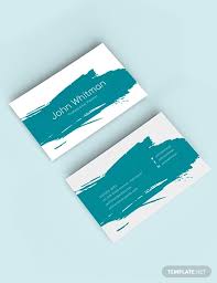 These artist business card examples come in eps, ai and psd file formats, and once you've downloaded a template, you can easily adapt it to a wide range of business purposes. Free 59 Examples Of Business Card Templates In Pages Psd Word Ai Examples