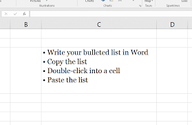 How To Add Bullet Points In Excel 3 Different Methods