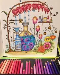 Officially In Love With This Book Johannabasford It S Amazing Worldofflow Basford Coloring Book Johanna Basford Coloring Book Joanna Basford Coloring