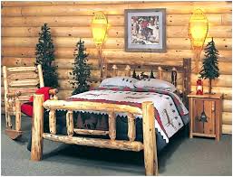 The original log cabin homes is proud to offer the most diverse list of wood western red cedar's unique aroma comes from naturally occurring thujaplicins in its heartwood. Elegant Cedar Log Bed Frame Kits Bedroom Furniture Ideas Frames Rustic Beds Amish Red Plans Do It Yourself Apppie Org