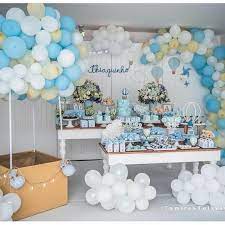 Pin By Irene Malpartida Ordonez On Balao Hot Air Balloon Baby Shower Decoracion Baby Shower Baby Shower Balloons