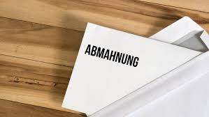 Wann ist nach der abmahnung eine fristlose. Drohen Abmahnungen Fur Website Betreiber In Der Schweiz Netzwoche