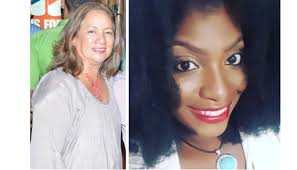 JoJo's Jerk Pit owner Anna Chin (left) and Liza Roach, the customer who put  out a video accusing the restaurant of classism and racism.