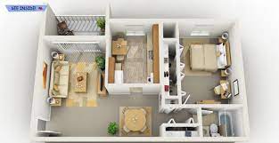 1 Bedroom Student Apartments Design Your Dream House Bedroom Apartment Sims House Design